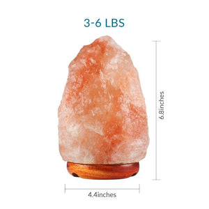 Natural Himalayan Salt Lamp, Ambient Peaceful Glow