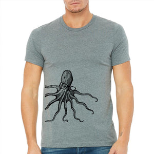 Octopus Wearing Glasses, Men's T-Shirt