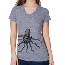 Load image into Gallery viewer, Octopus Wearing Glasses, Women&#39;s T-Shirt