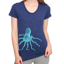 Load image into Gallery viewer, Octopus Wearing Glasses, Women&#39;s T-Shirt