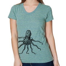 Load image into Gallery viewer, Octopus Wearing Glasses, Women&#39;s T-Shirt